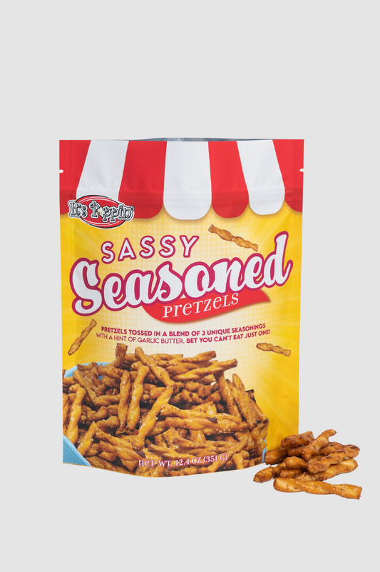 Sassy Seasoned Pretzels